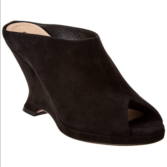 Christian Dior Absolu Mule Wedge Size 36.5 - Picture 1 of 15